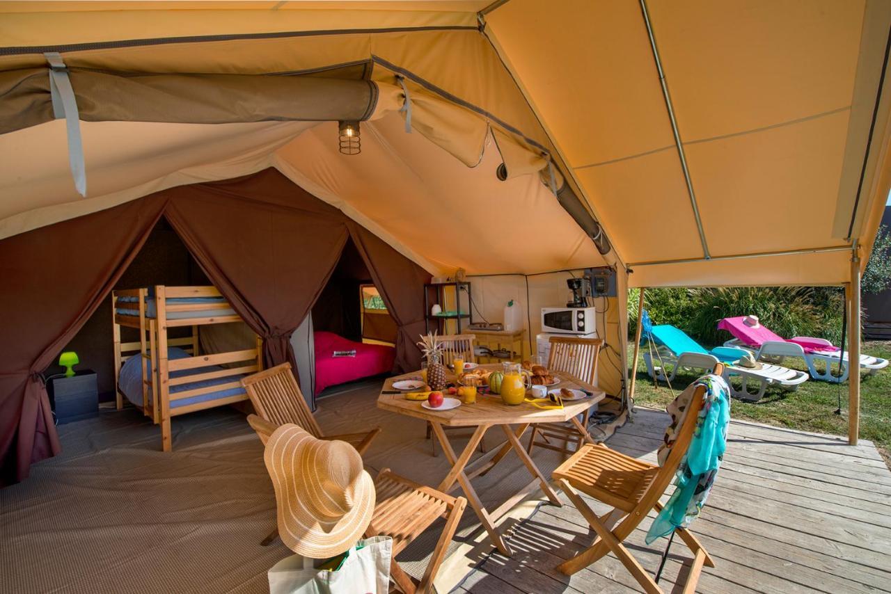 Camping Des Alberes Laroque-des-Alberes Bagian luar foto